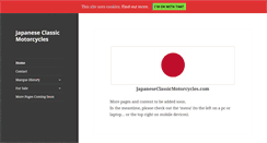 Desktop Screenshot of japaneseclassicmotorcycles.com