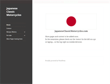 Tablet Screenshot of japaneseclassicmotorcycles.com